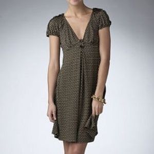 DvF CATHERINE STRAWBERRY PATCH CHOCOLATE DRESS - 8